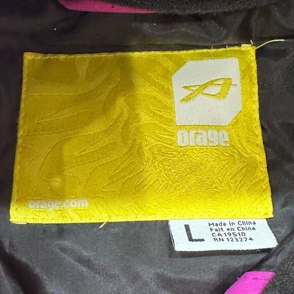 Orage Women’s Purple Ski Jacket - Picture 4 of 10